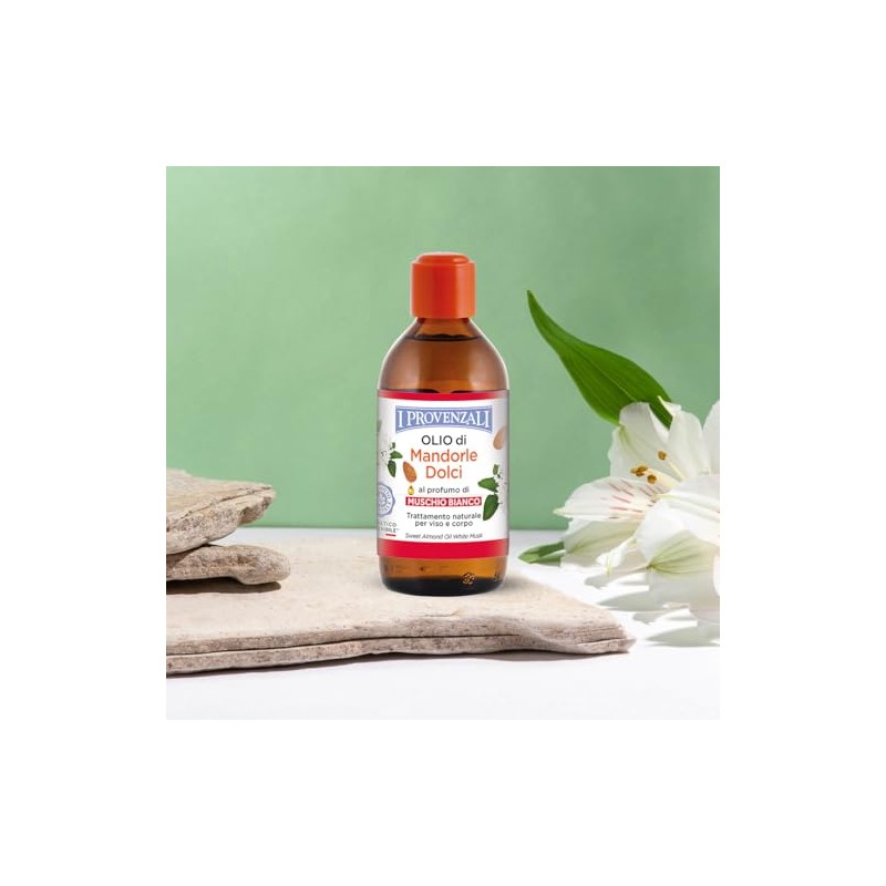I Provenzali White Musk Sweet Almond Oil 200ml