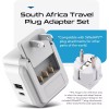 Ceptics Adapter Travel Set Use All Over Africa, Zimbabwe, Morocco-