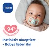 MAM Supreme Night Soothers Set of 2, Luminous Baby Dummy