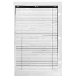 Stylist Binder Insert Cards (100 per Pack, 5.5" X 8.5") for Salon, spa, Hairdresser, Nail Salons