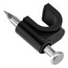 50 Grapas Para Cable Coaxial Rg6 Negras Gra-960n