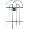 Panacea 89301 Arch Folding Border Fence, Green