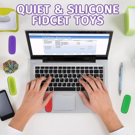 8 Stück Fidget Toys, Sensory Stones, Angst Relief Sensorische Spielzeug, Stressabbau Spielzeug Sensorische Stone, Angst Relief Spielzeug für Kinder und Erwachsene, Kindergeburtstag Gastgeschenke