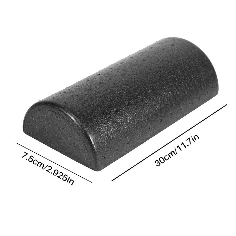 Bopfimer 1Pair 30 * 7.5cm Half Round Foam Roller for