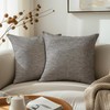 Encasa XO Fine Chenille Throw Pillow Covers 2 pcs Set