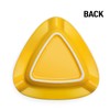Cgaplus Cigar Ashtray Triangle Classic Ceramic Large Ashtray for Outdoor
