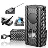 5-in-1 Torch Lighter, Built-in Multi-Functional Accessories, Punch, Draw Enhancer Tool,