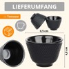 AMATHINGS Traditional Asian Tea Cups (Pack of 4) - Chinese