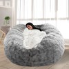 FIEATES Bean Bag Chair for Adults Kids No Filling Comfy