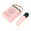 Karaoke Machine Set with RGB Light Rechargeable Bluetooth Speaker with