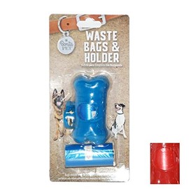 DollarItemDirect Waste Bag & Holder, 20 Count & Refill, Case of 12