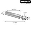 Wagner axle material for wheel 260/400 - diameter 20 x