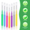Zopeal 250 Pcs Interdental Brush for Braces Disposable Braces Flossers