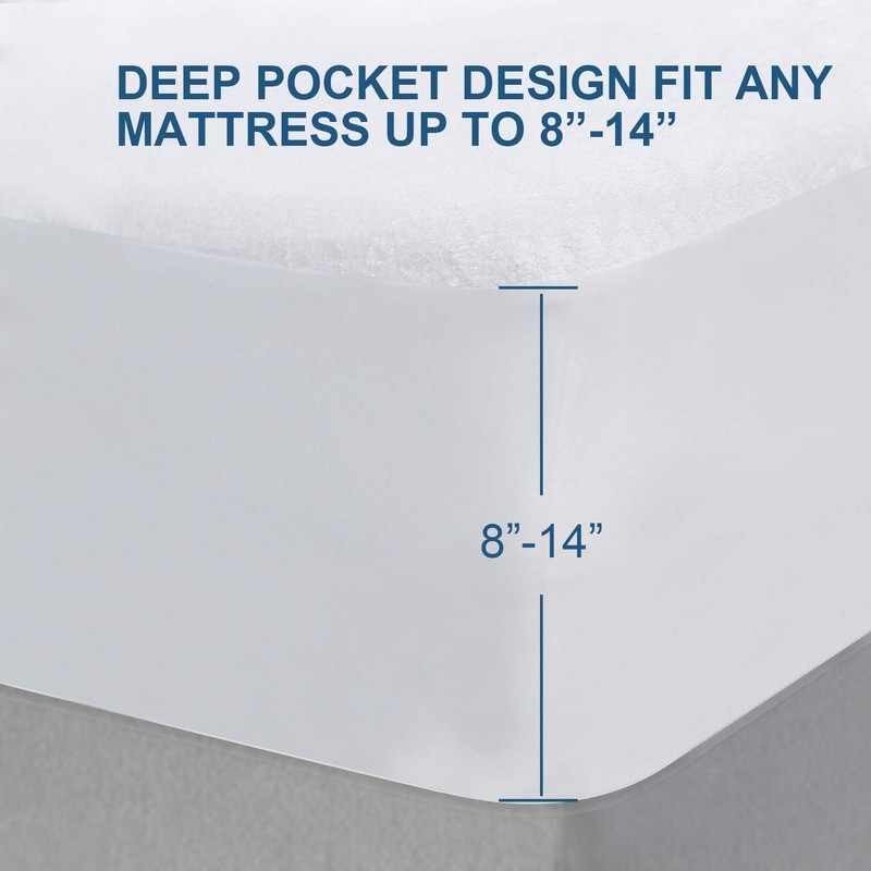 Waterproof Mattress Protector Twin XL (39" x 80"), Ultra Soft