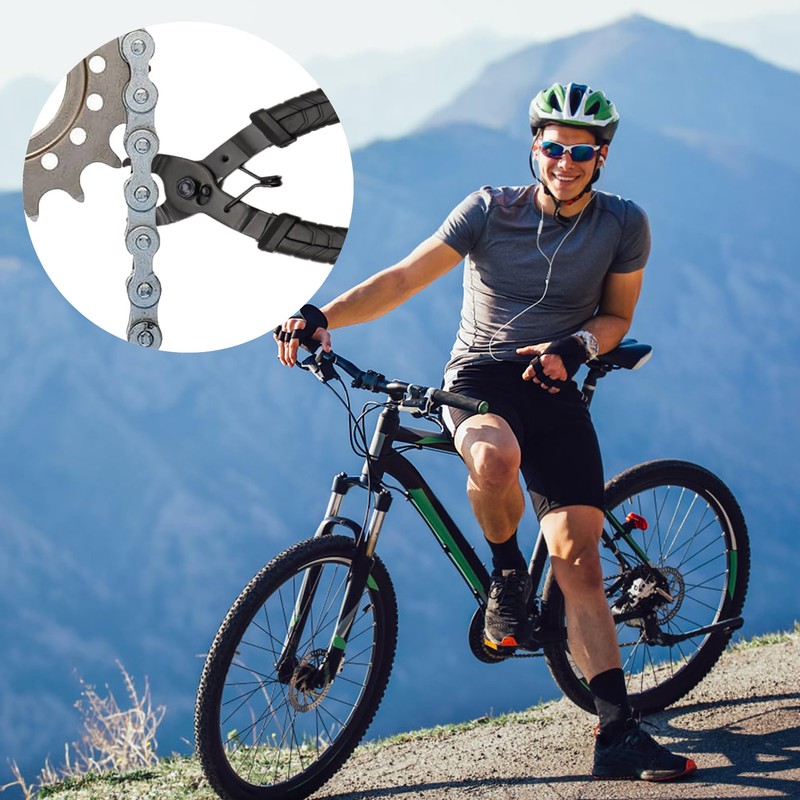 lokxmve Chain Lock Pliers Bicycle Chain Tool Chain Lock Pliers