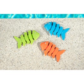 Bestway Squiggle Wiggle Swap Fish Set Ages 3+ - Set of 3