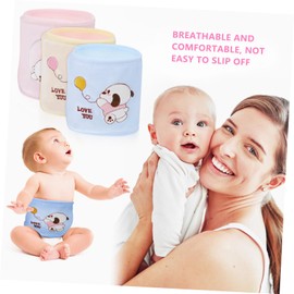 Vaguelly 3pcs Boy Girl Belly Straps Newborn Belly Belts Soft Comfortable Postpartum Belt Dymadon Born Essentials for Pregnancy Wrap