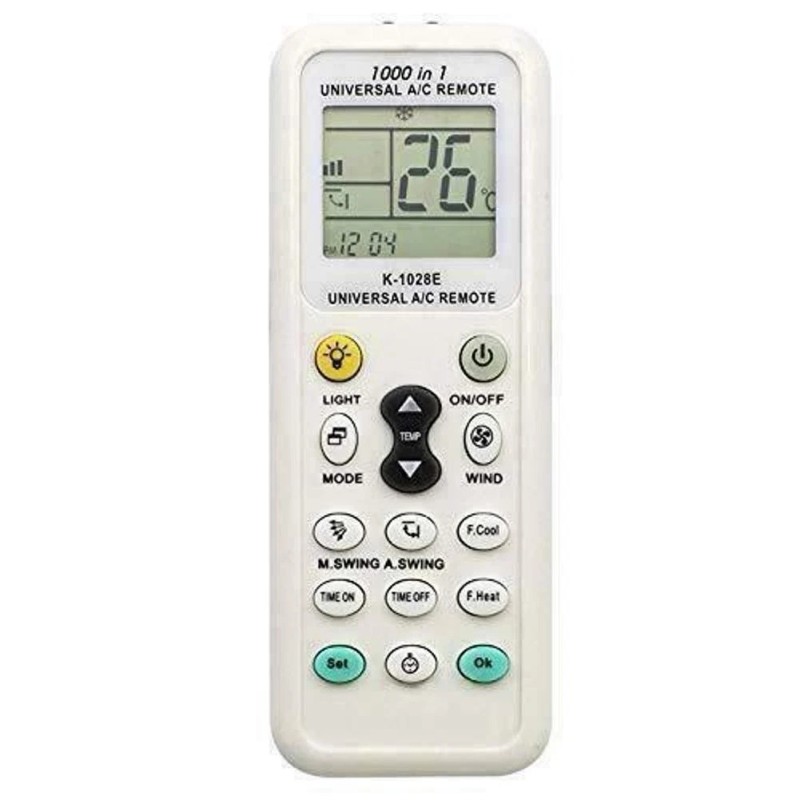 For NEC Daikin Haier Fujitsu LG Remote Control Replacement for