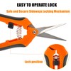 YaeCCC 12 Pack 6.5 Inch Gardening Hand Pruner Pruning Shear