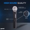 Gemini UHF-02M S12 Dual Wireless Handheld Microphone System - Ch