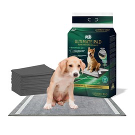Fancy Pets Tapete Entrenador para Perros Ultimate Pad con Carbón Activado de Bambú 56 x 50 cm Alta Absorción Control de Olores con Atrayente Integrado y Bordes Antiderrames 14 Piezas