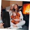 FUNOMOCYA Fireproof Half Fireplace Rug Mat Stylish Floor Protector for
