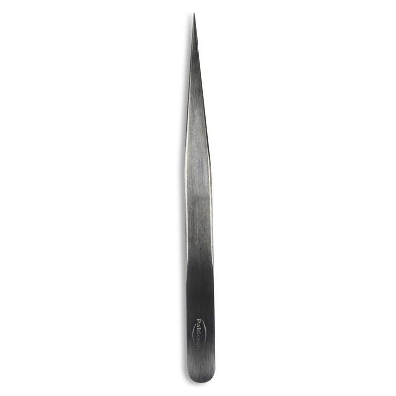Microdissection Forceps Set - 5 Micro-point Forceps, Gunmetal Gray Stainless
