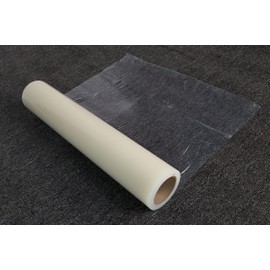International Enviroguard Carpet Guard Floor Protective Film Roll | No Residue Water Based Adhesive Plastic | Maximum Protection for Home, Car and Commercial Carpet (36" x 200'')