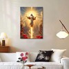 Framed Canvas Wall Art Ascension of Jesus Religious Wall Painting