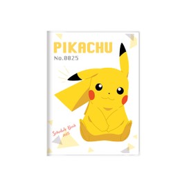 Sunstar Stationery S2958570 Pocket Monster Notebook, Monthly, A6, Pikachu