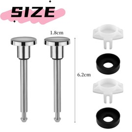 Goxfaca 4pcs Tub Spout Diverter Repair Kit, Including 2 Diverter Valve Stems 2 Seals and Diverter Gates Shower Diverter Repair Kit Leaky Bathtub Faucet Repair Kit Bathtub Spout