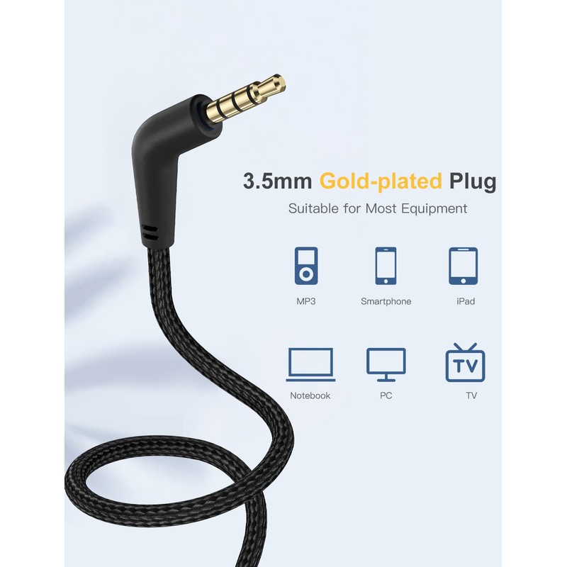 Nabevi Headphones for Kids for School, Kids Headphones with Microphone,