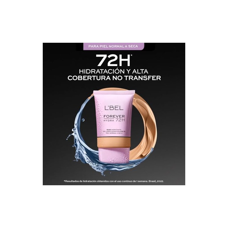 L'BEL - Forever Hydra Base de Maquillaje 72H Latte 180F