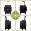 OCHEAL Hairstylist Traveling Case with 4 Clear Travel Makeup Bags