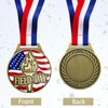YUJUE Field Day Medals for Awards Gold Sliver Bronze Winner