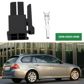 OTOTEC 2 x 4-pin female connector with terminal, compatible with Molex micro fit for most cars