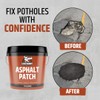 Liquid Rubber Asphalt Patch – 44lb Pail Ready-to-Use Pothole Repair