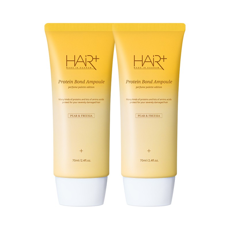 HAIR+ Protein Bond Ampoule #Pear & Freesia Double Pack (70ml+70ml)