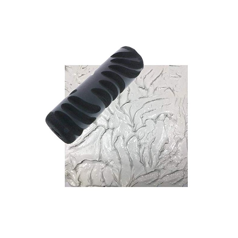 Drywall Texture Pattern Roller for Decorative Paint Texturing (Bear Claw