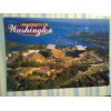 THE PACIFIC NORTHWEST aerial view CHROME POST CARD UNIVERSITY OF