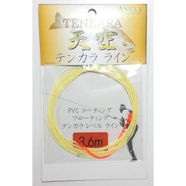 Tenkara Line Sky PVC Coated Floating Level Line 3.6m Light Yellow