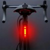 USB Rechargeable Bicycle Rear Light, 4 Modes Bicycle Tail Light,