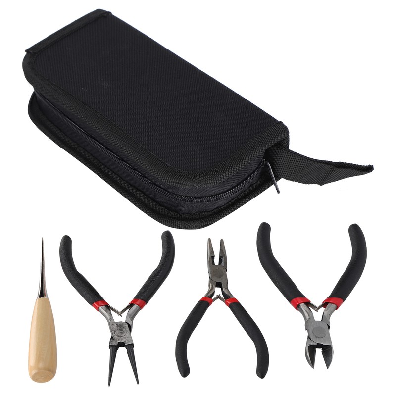 Jewelry Making Tools Pliers Earring Hook Ribbon Buckle Measuring Ruler