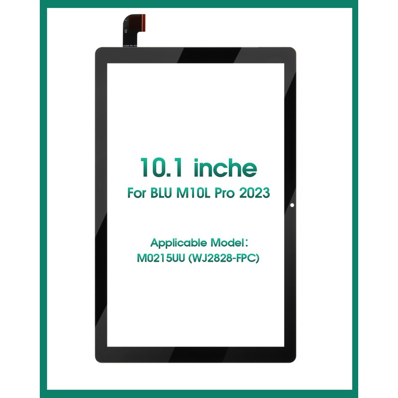 for BLU M10L Pro 2023 Screen Replacement M0215UU 10.1" for