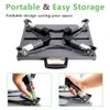 GarfatolRv Aluminum RV Steps, 4-Level Adjustable Folding Step Stool with