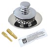 Watco Universal NuFit Push Pull Bathtub Stopper with Grid Strainer