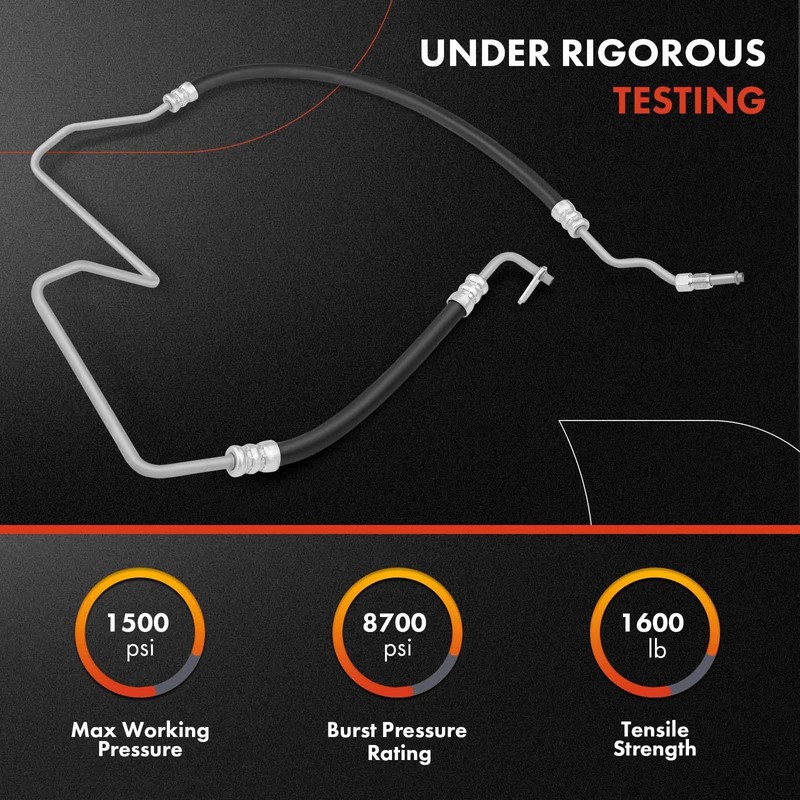 A-Premium Power Steering Return Hose Line Assembly Compatible with Ford