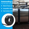 Lusperi 2 inch Fuel Tank Rubber Strap,6FT for Most semi-Trailer