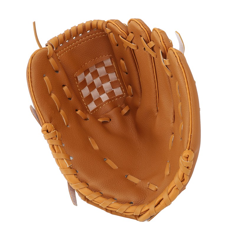 Baseball Glove Ergonomic PU Leather Baseball Mitts Softness Professional Baseball