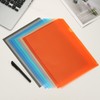 PATIKIL A4 Plastic Folders, 15 Pack Clear Folders l Type